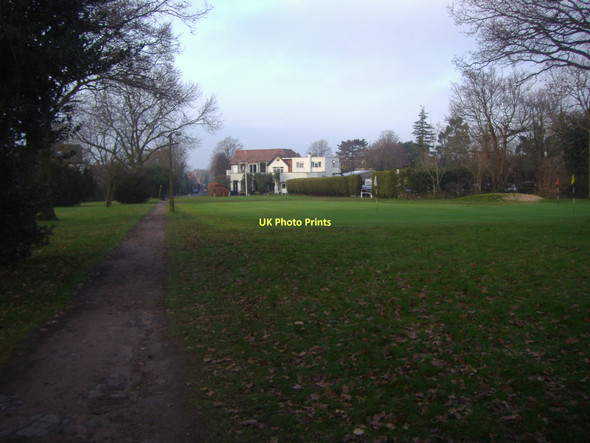 Photo 6"x4" Banstead Downs golf club Banstead c2008
