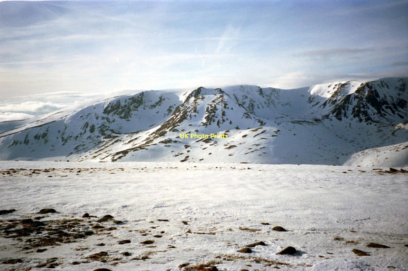 Photo 6"x4" On Carn Eas Carn Allt an Aitinn c1991