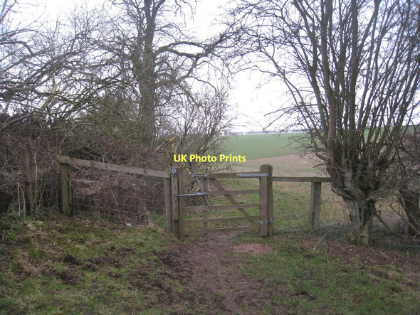 Photo 6"x4" Bridleway to Huggate North Dalton c2011