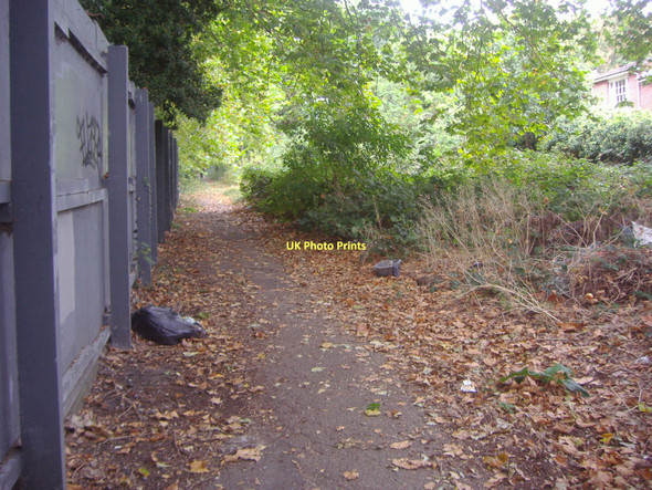Photo 6"x4" Path from Cottenham Park Drive New Malden c2009 P1