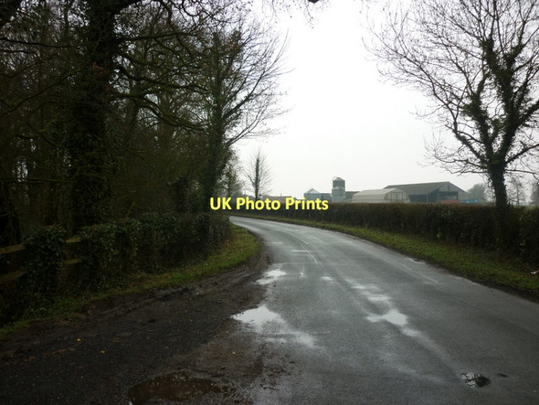 Photo 6"x4" Gunby Road towards Breighton Breighton c2011