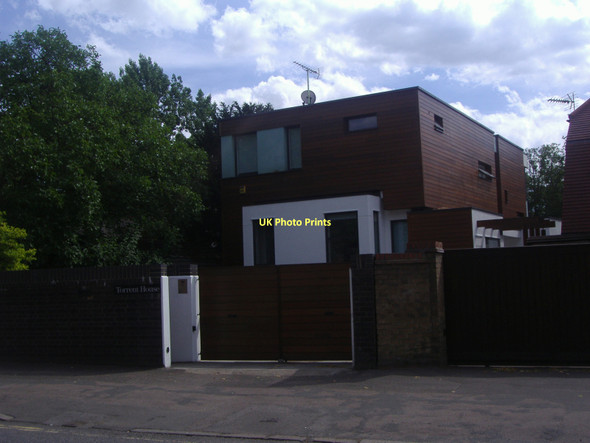 Photo 6"x4" House on Hampton Court Road Surbiton c2010