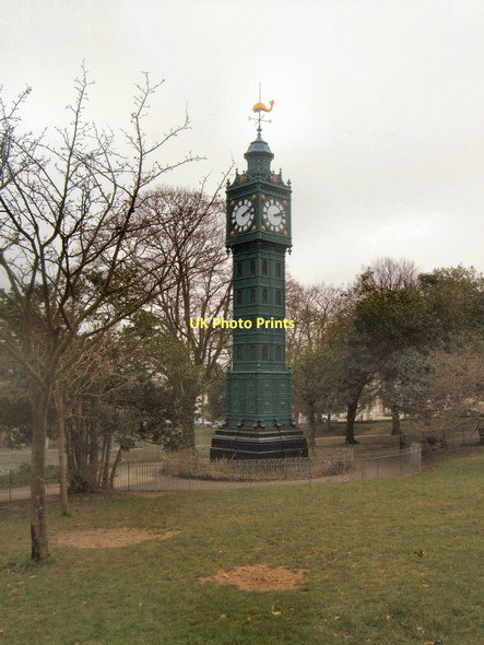 Photo 6"x4" Clock Tower in Blakers Park Brighton\/TQ3106 c2011
