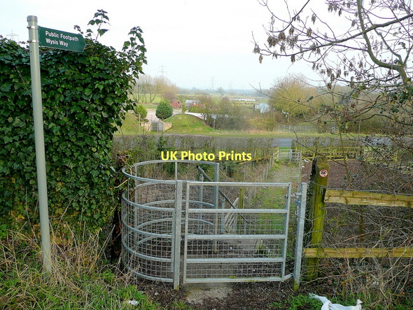Photo 6"x4" Wysis and Three Choirs Way 1 Murrell's End\/SO7822 c2011