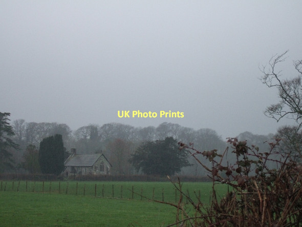 Photo 6"x4" The chapel at Nether Exe Nether Exe c2011