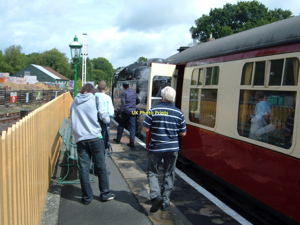 Photo 6"x4" Bluebell Railway, Kingscote Station Turners Hill c2009