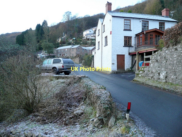 Photo 6"x4" Cleddon in winter Cleddon\/SO5103 c2010