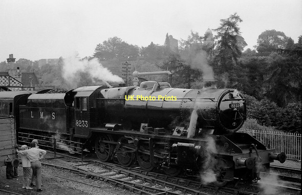 Photo 6"x4" Steam locomotive waiting at Bridgnorth Station, Shropshire Bridgnorth c1972