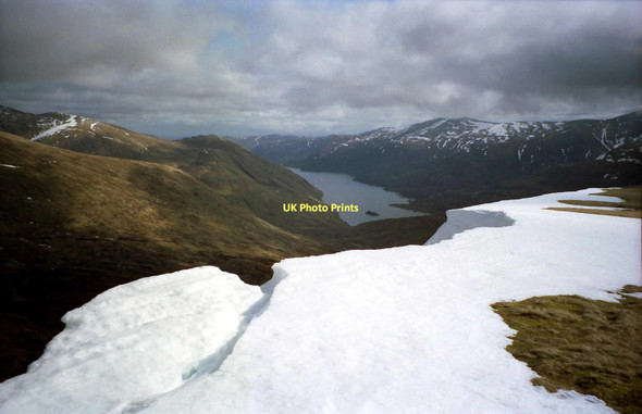 Photo 6"x4" Cornice on An Socach Meall a' Chaisg c1991