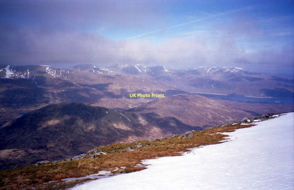 Photo 6"x4" View north from An Socach An Socach\/NH1033 c1991