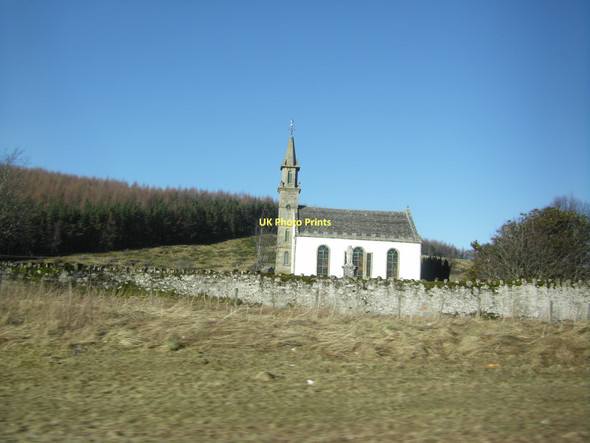 Photo 6"x4" Daviot Church from the A9 Daviot\/NH7239 c2011