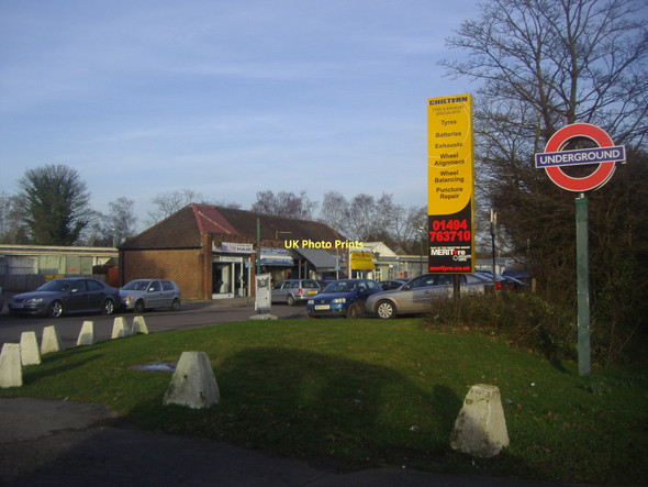Photo 6"x4" Rear entrance to Chalfont and Latimer tube station Little Chalfont c2011