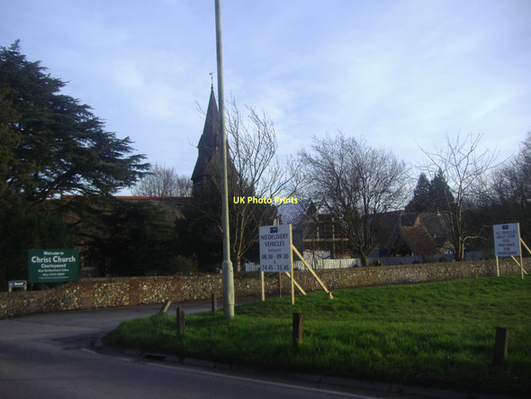 Photo 6"x4" Christ Church, Chorleywood Common Chorleywood c2011