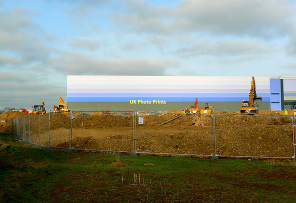 Photo 6"x4" South of the B&Q Distribution Centre, Stratton, Swindon Kingsdown\/SU1688 c2011