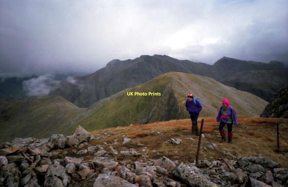 Photo 6"x4" On C\u00c3\u00b2rr na Beinne C\u00d2RR NA Beinne c1992