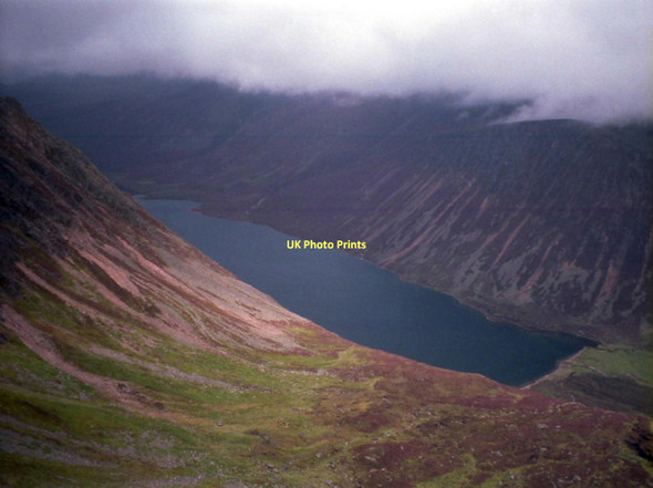 Photo 6"x4" Looking into A' Phocaid Fuaran Diotach c1992
