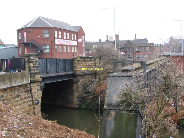 Photo 6"x4" Rotherham - Bridge Street Bridge over Don Navigation Rotherham c2011