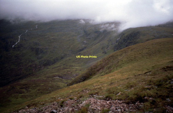 Photo 6"x4" Waterfalls on the Allt Loch Cnapan Coire Odhar\/NN9197 c1992