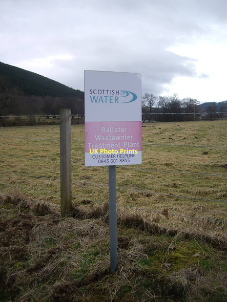 Photo 6"x4" Ballater Wastewater Treatment Plant Ballater c2011