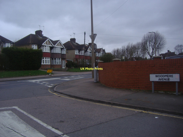 Photo 6"x4" Woodmere Avenue, junction of Bushey Mill Lane Watford\/TQ1097 c2011
