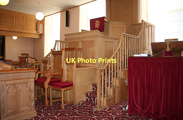 Photo 6"x4" Dyke Parish Kirk - Triple Pulpit Dyke\/NH9858 c2011