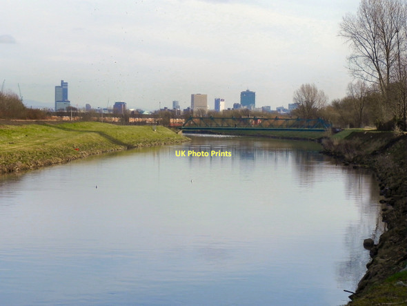 Photo 6"x4" River Irwell Salford\/SJ8098 c2011