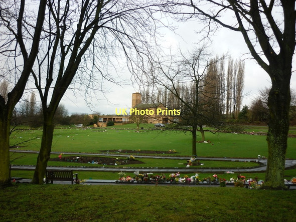 Photo 6"x4" Pontefract Crematorium Pontefract c2011