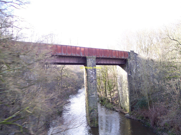 Photo 6"x4" Disused railway bridge near Lumb Lumb\/SD7819 c2011