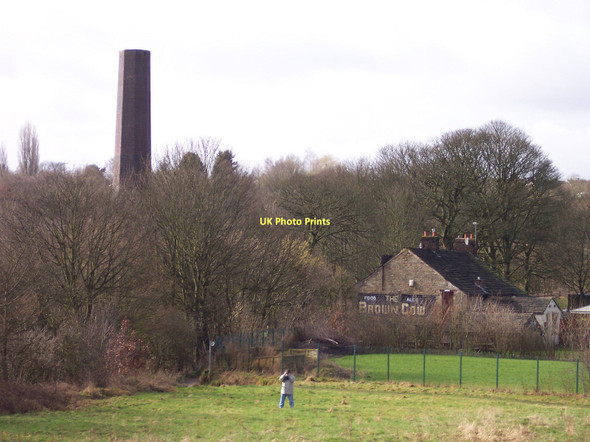Photo 6"x4" The Brown Cow at Burrs Country Park Bury\/SD8010 c2011