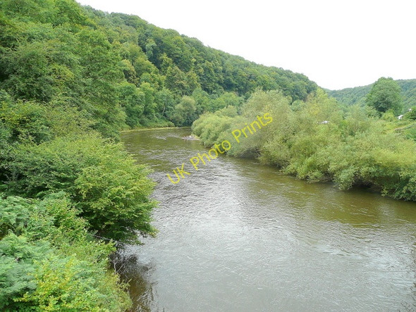 Photo 6"x4" River Wye at Biblins 1 Hillersland c2009