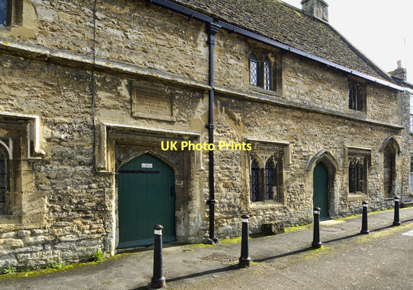 Photo 6"x4" Warwick Almshouses Burford\/SP2512 c2011