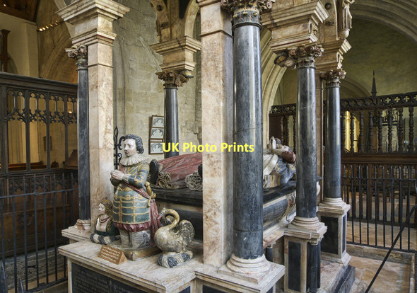 Photo 6"x4" The Tanfield Tomb Burford\/SP2512 c2011