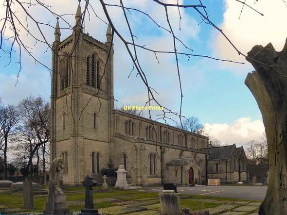 Photo 6"x4" Christ Church Walmsley Cox Green\/SD7114 c2011 P1