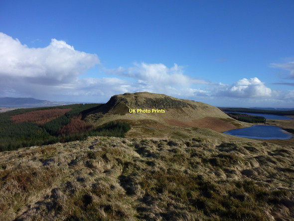 Photo 6"x4" Dumglow from the West Cleish c2011