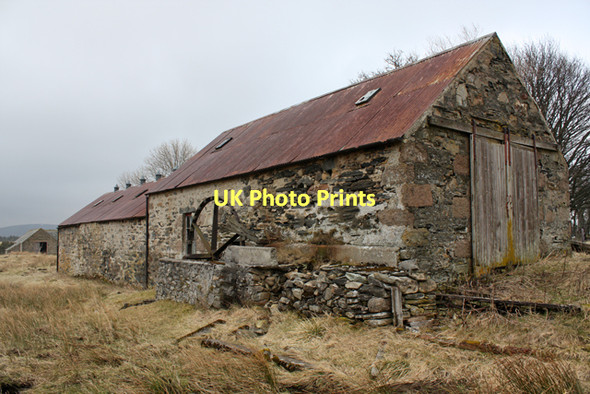 Photo 6"x4" Watermill at Scalan Chapletown c2011