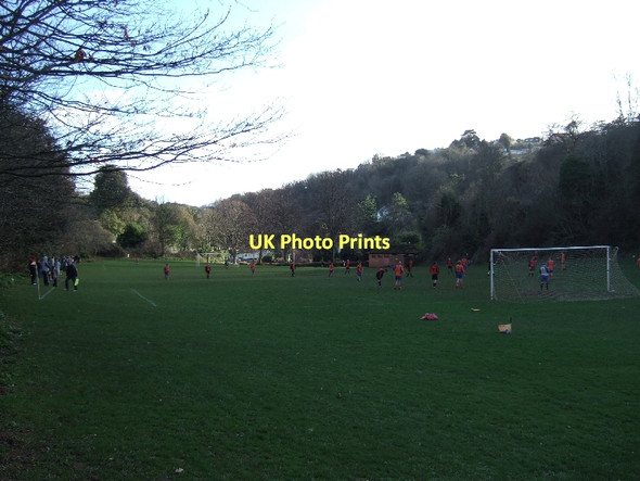 Photo 6"x4" Saturday afternoon football at Anstey's Cove Torquay c2011