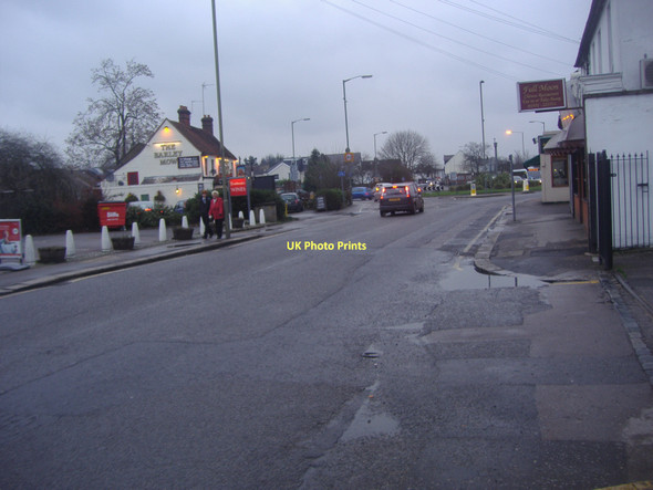 Photo 6"x4" Burwood Road Hersham Walton-on-Thames c2011