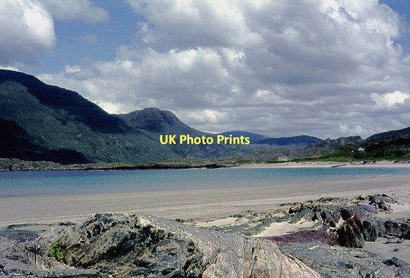 Photo 6"x4" Glassilaun Strand near Killary Harbour in County Galway Glassillaun c1968