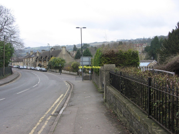 Photo 6"x4" The junction of Weston Lane and Combe Park Bath\/ST7464 c2011