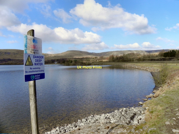 Photo 6"x4" Watergrove Reservoir Buckley\/SD9015 c2011