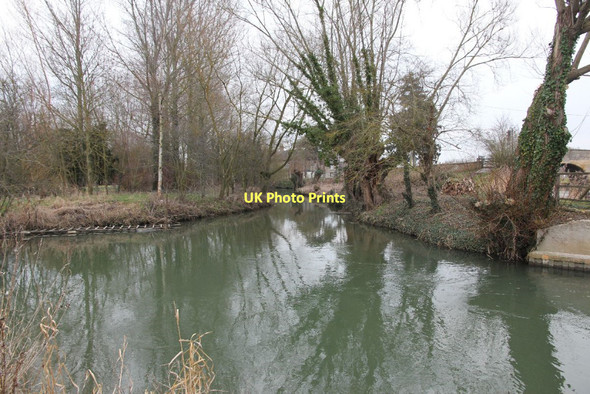 Photo 6"x4" Stream from the river Radcot c2011