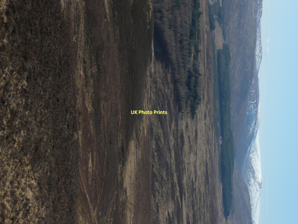 Photo 6"x4" View west descending from Meall Dubh-ghlas Meall Dubh-ghlas c2011