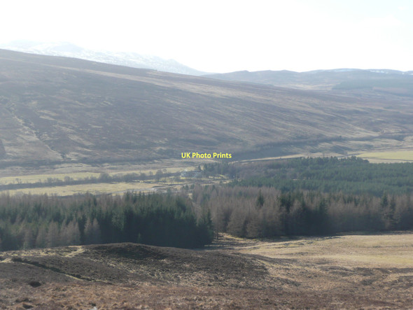 Photo 6"x4" View south west from slopes of Meall Dubh-ghlas Meall Dubh-ghlas c2011