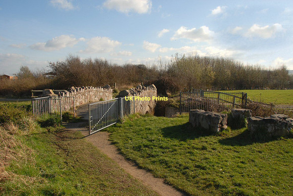 Photo 6"x4" Footpath and gate Towyn\/SH9779 c2011