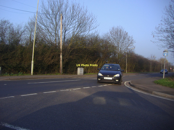 Photo 6"x4" Junction of Newgatestreet Road and Hammond Street Newgate Street c2011
