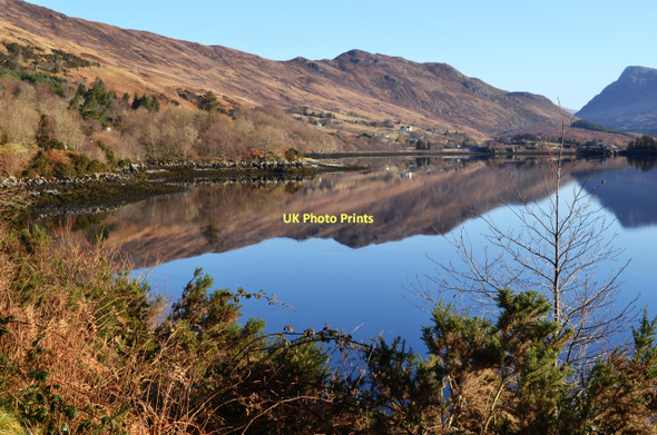 Photo 6"x4" February morning on Loch Long Bundalloch c2011
