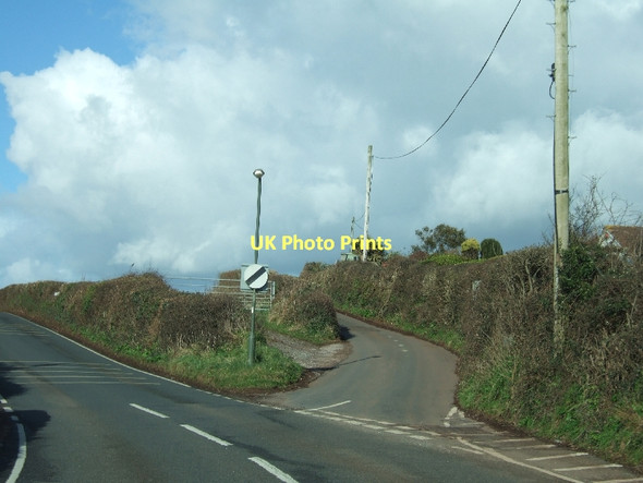 Photo 6"x4" Great Hill Road leaving Barton Hill Road Torquay c2011