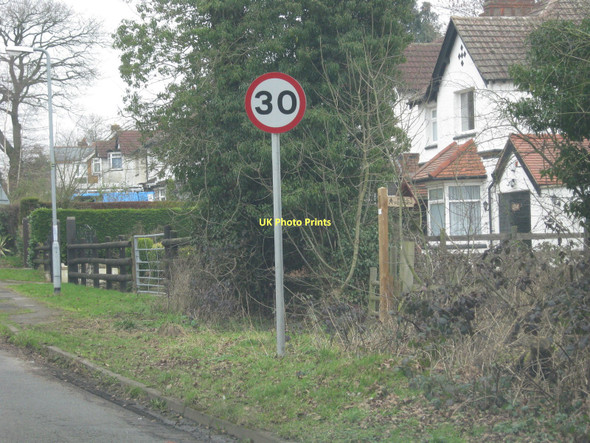 Photo 6"x4" Crabmill Lane, Maypole Brandwood End c2011