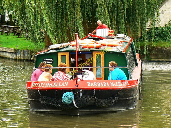 Photo 6"x4" Canal boat on the way down the Kennet and Avon canal (3) Bradford-On-Avon c2009