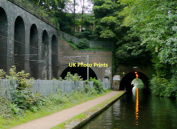 Photo 6"x4" Edgbaston Tunnels, Birmingham Chad Valley c2010